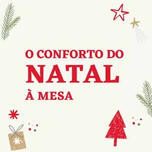 Imagem de capa para o Ebook O conforto do Natal à mesa