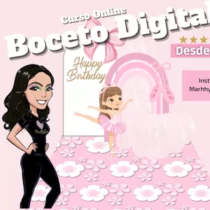 Imagen de portada para Curso online Curso BASICO de Bocetos Digital para Decoradores de Eventos