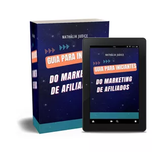 Imagem de capa para o Ebook Guia para iniciantes do Marketing de Afiliados