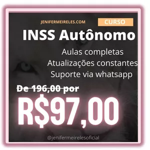 Imagem do curso INSS Autônomo