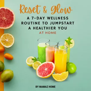 Cover image for Ebook Reset &amp; Glow: A 7-Day Wellness Routine to Jumpstart a Healthier You