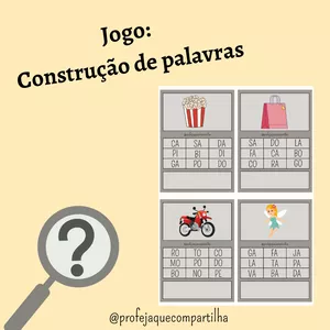 Imagem de capa para o Ebook Jogo: Construção de palavras
