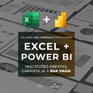 Imagem principal do produto Cursos de Excel e Power BI