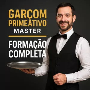 Imagem do curso Garçom PrimeAtivo Master – Formação Completa 