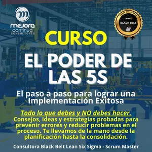 Imagen de portada para Curso online El poder de las 5S: Domina la Implementación Exitosa