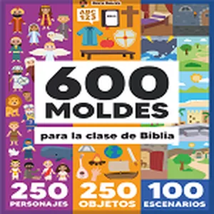 Imagen de portada para Ebook 600 moldes bíblicos