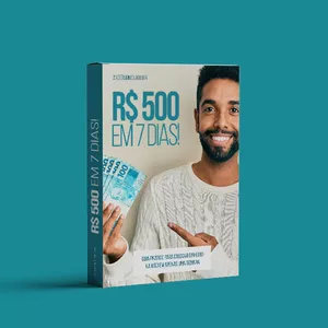 Imagem de capa para o Ebook Como ganhar R$ 500 em 7 dias!