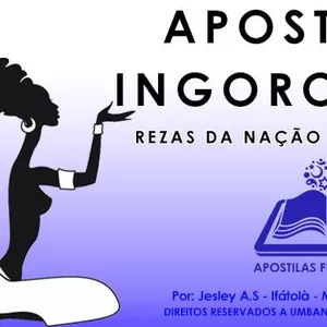 Imagem de capa para o Ebook APOSTILA INGOROSSI - REZAS DA NAÇÃO ANGOLA