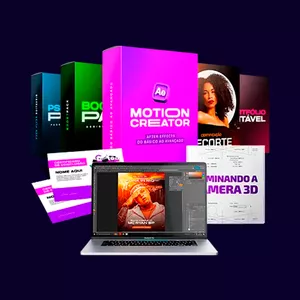 Imagem de capa para o Curso online Motion Creator (Upgrade de Plano)