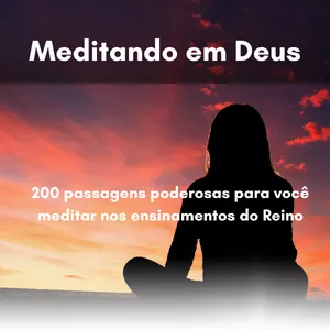 Imagem de capa para o Ebook Meditando em Deus