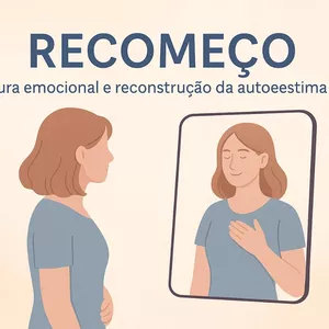 Imagem de capa para o Curso online RECOMEÇO – O método de cura emocional e reconstrução da autoestima
