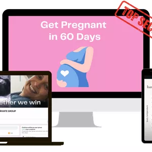 Cover image for Online course Get pregnant in 60 days