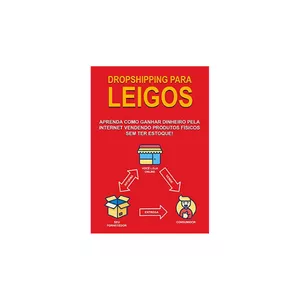 Imagem de capa para o Ebook Como Fazer Dropshipping