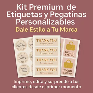Imagen de portada para Ebook Kit Premium de Etiquetas y Pegatinas Personalizables – Dale Estilo a Tu Marca