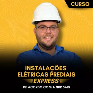 Imagem de capa para o Curso online Curso Instalações Elétricas Prediais NBR5410 Express