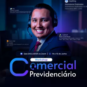 Imagem de capa para o Curso online GRAVAÇÃO -  Conteúdo do Workshop Comercial Previdenciário em formato de Aulas