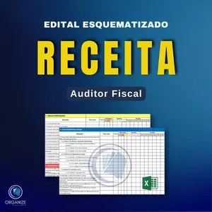 Imagem de capa para o Ebook EDITAL ESQUEMATIZADO Receita Federal - Auditor Fiscal