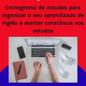 Imagem de capa para o Ebook Inglês - Cronograma de estudos