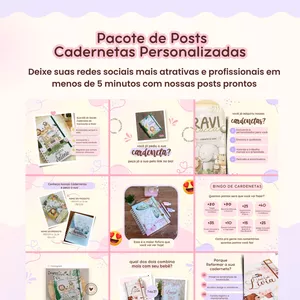 Imagem de capa para o Curso online Pack Canva para Caderneta de Vacina e Saúde