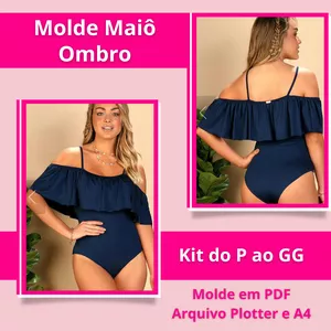Imagem de capa para o Ebook Molde Maiô 