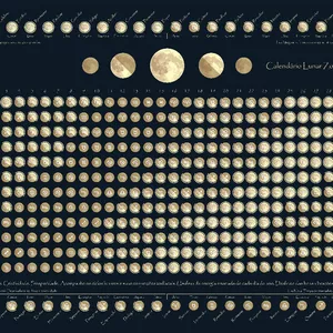 CALENDÁRIO LUNAR ZODIACAL 2024