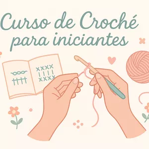 Imagem de capa para o Ebook Crochê para Todos