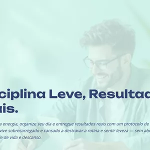 Cover image for Ebook Disciplina Leve, Resultados Reais