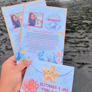 Imagem de capa para o Ebook Carta para as famílias - Fundo do Mar