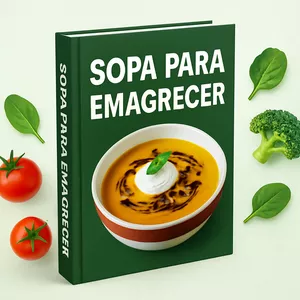 Imagem de capa para o Ebook Sopa para Emagrecer