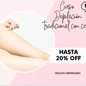 Imagen de portada para Curso online Curso de depilación con cera