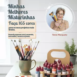 Imagem de capa para o Ebook Apostila das Minhas Melhores 165 Cores - Tânia Marquato