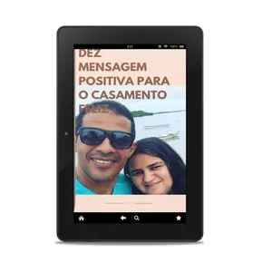 Imagem de capa para o Ebook 10 mensagem positiva para um casamento feliz 