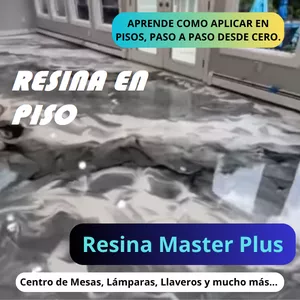Imagen de portada para Ebook RESINA MASTER PLUS: Resina epoxi en pisos.