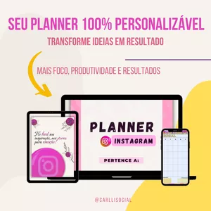 Imagem de capa para o Ebook Planner Mulher em Ação 2026