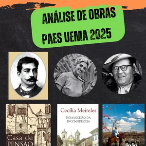 Imagem de capa para o Ebook Análise de obras PAES UEMA 2025