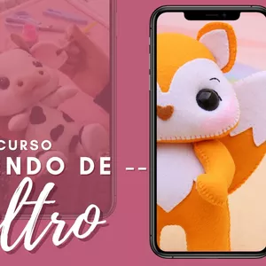 Imagem de capa para o Curso online Curso Vivendo de Feltro