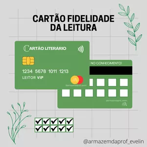 Imagem de capa para o Ebook CARTÃO LITERÁRIO