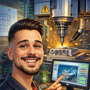 Imagem do curso Aprenda Programação CNC do ZERO! NCGCAM