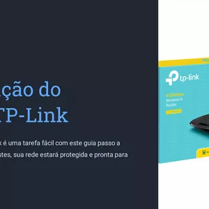 Imagem de capa para o Ebook CONFIGURACAO ROTEADOR TP LINK 2023