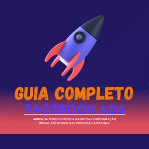 Imagem de capa para o Ebook Guia completo Facebook Ads