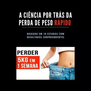 Imagem de capa para o Ebook A Ciência por trás da perda de peso rápido 
