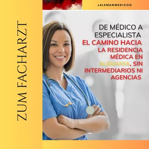 Imagen de portada para Curso online DE MÉDICO A ESPECIALISTA, el camino hacia la residencia médica en Alemania, sin intermediarios ni agencias.