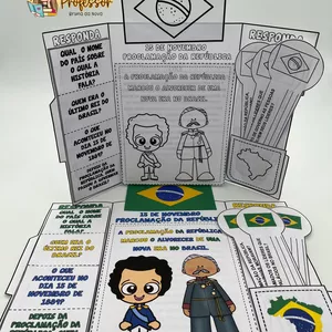 Imagem de capa para o Ebook LAPBOOK PROCLAMAÇÃO DA REPÚBLICA