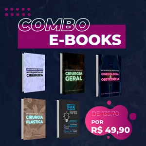 Imagem de capa para o Ebook COMBO E-BOOK - INSTRUMENTAÇÃO CIRÚRGICA
