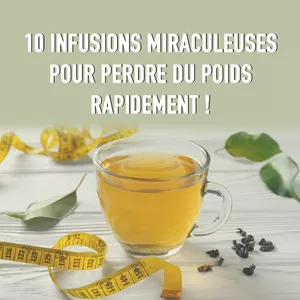 Image de couverture pour le Ebook 10 INFUSIONS MIRACULEUSES POUR PERDRE DU POIDS RAPIDEMENT !