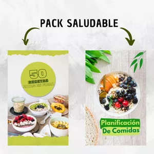 Imagen de portada para Curso online Pack Nutrición Inteligente: 50 Recetas Altas en Fibra + Guía de Planificación de Comidas