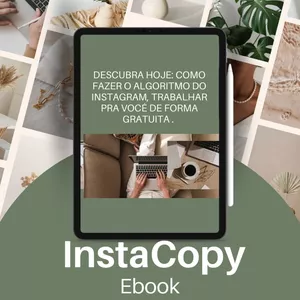 Imagem de capa para o Ebook InstaCopy