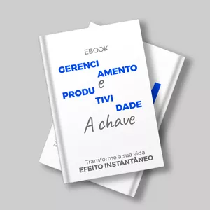 Imagem de capa para o Ebook Gerenciamento e produtividade