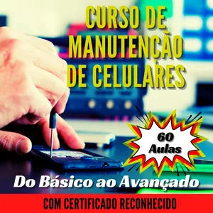 Imagem de capa para o Curso online Manutenção de Celular do Básico ao Avançado!