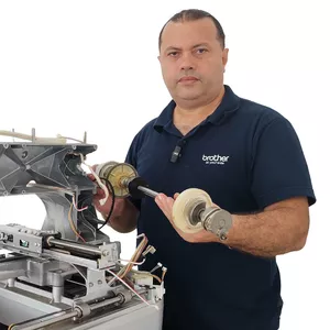 Imagem de capa para o Curso online Curso Manutenção Máquinas de Bordar Multi Agulhas Brother